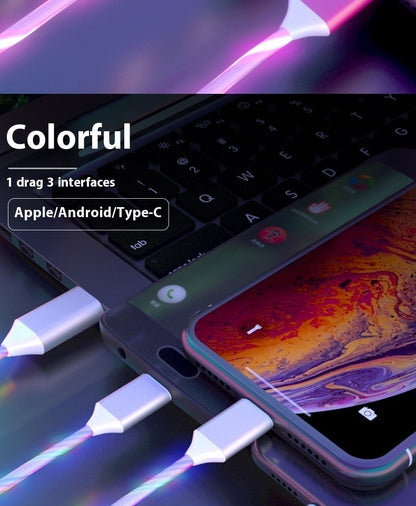 Car Rope Charging Cable for Fast Charging and Haulage