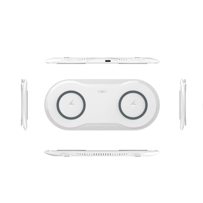 Wireless Dual Phone Charger - Fast & Convenient Charging Solution