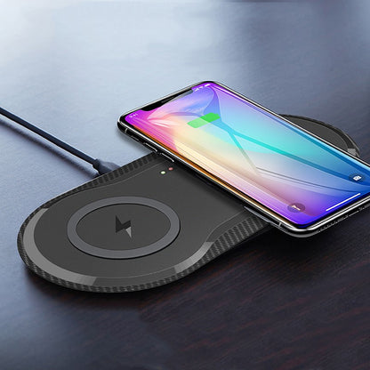 Wireless Dual Phone Charger - Fast & Convenient Charging Solution