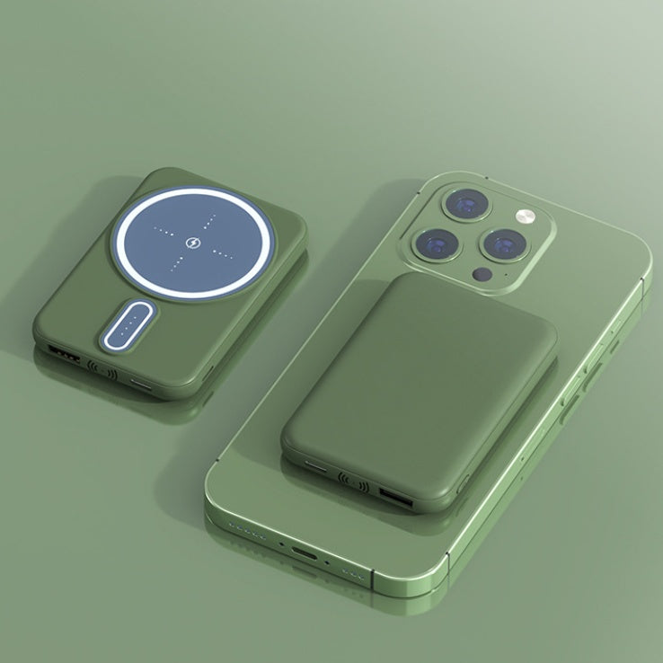 Customized Mini Magnetic Absorber Custom Wireless Power Bank For Customers
