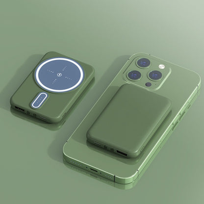 Customized Mini Magnetic Absorber Custom Wireless Power Bank For Customers