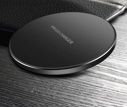 Wireless Charger for iPhone and Samsung - Fast High-Speed Charging Pad