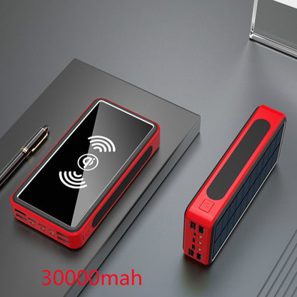 High Capacity Solar Power Bank for Reliable On-the-Go Charging
