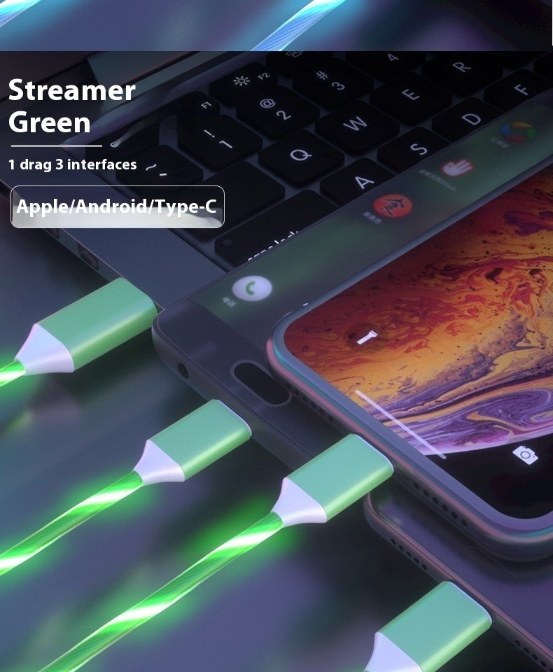 Car Rope Charging Cable for Fast Charging and Haulage